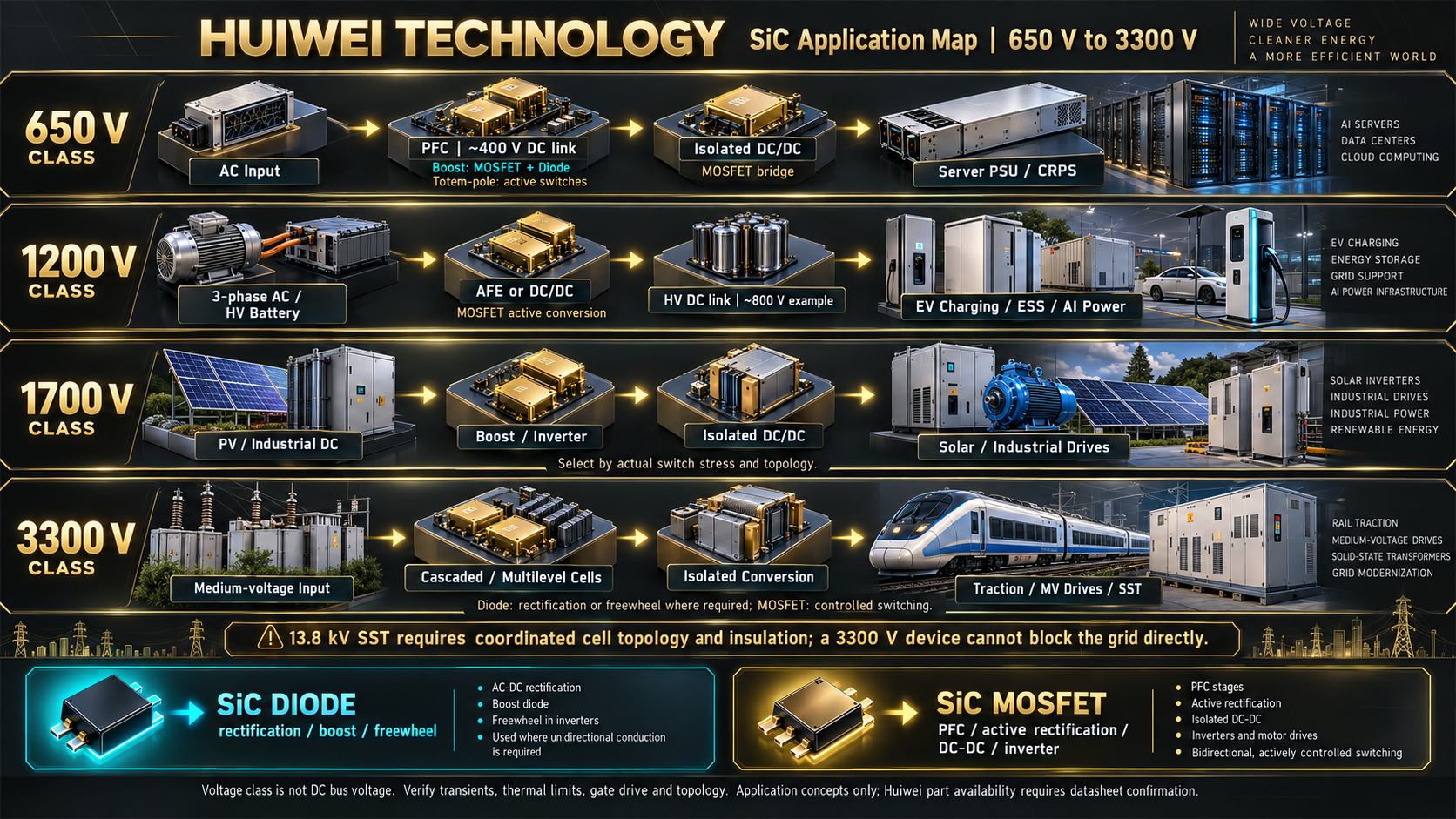 Huiwei SiC application concept map